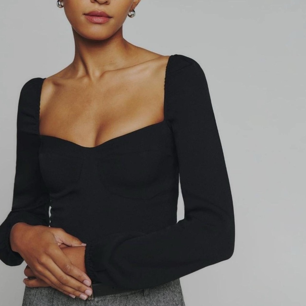 SOLD Elegant Black Women's Top